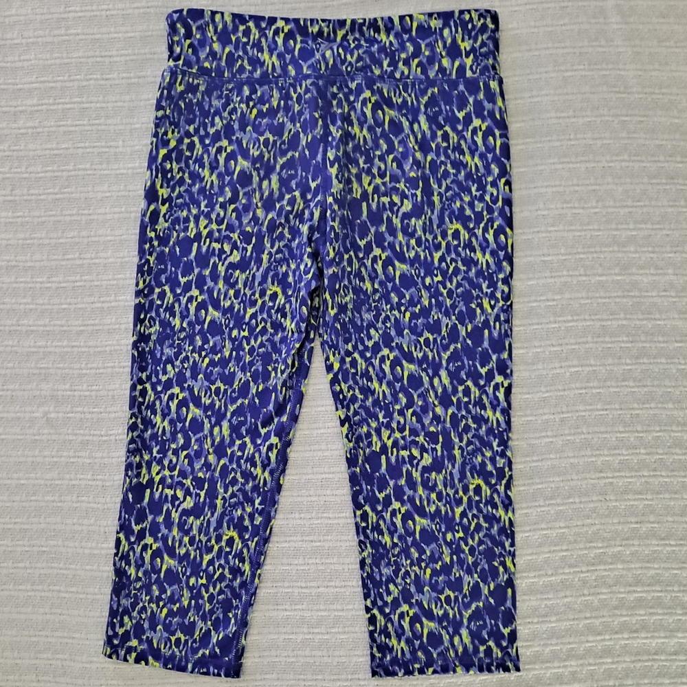 Old Navy Purple and Green Leggings - Picture 2 of 3